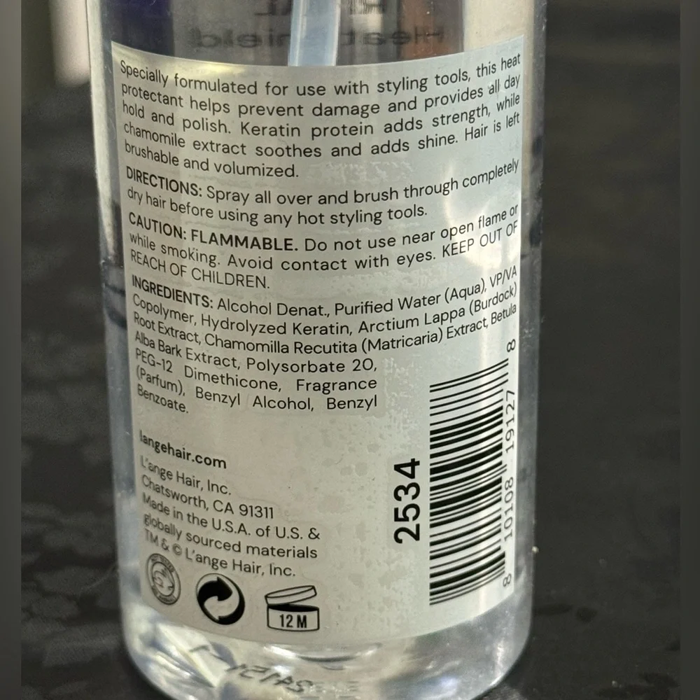 L’ Ange Hair Rival Heat Shield Spray